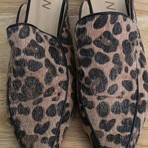 YDN Leopard Print Women's Flats
